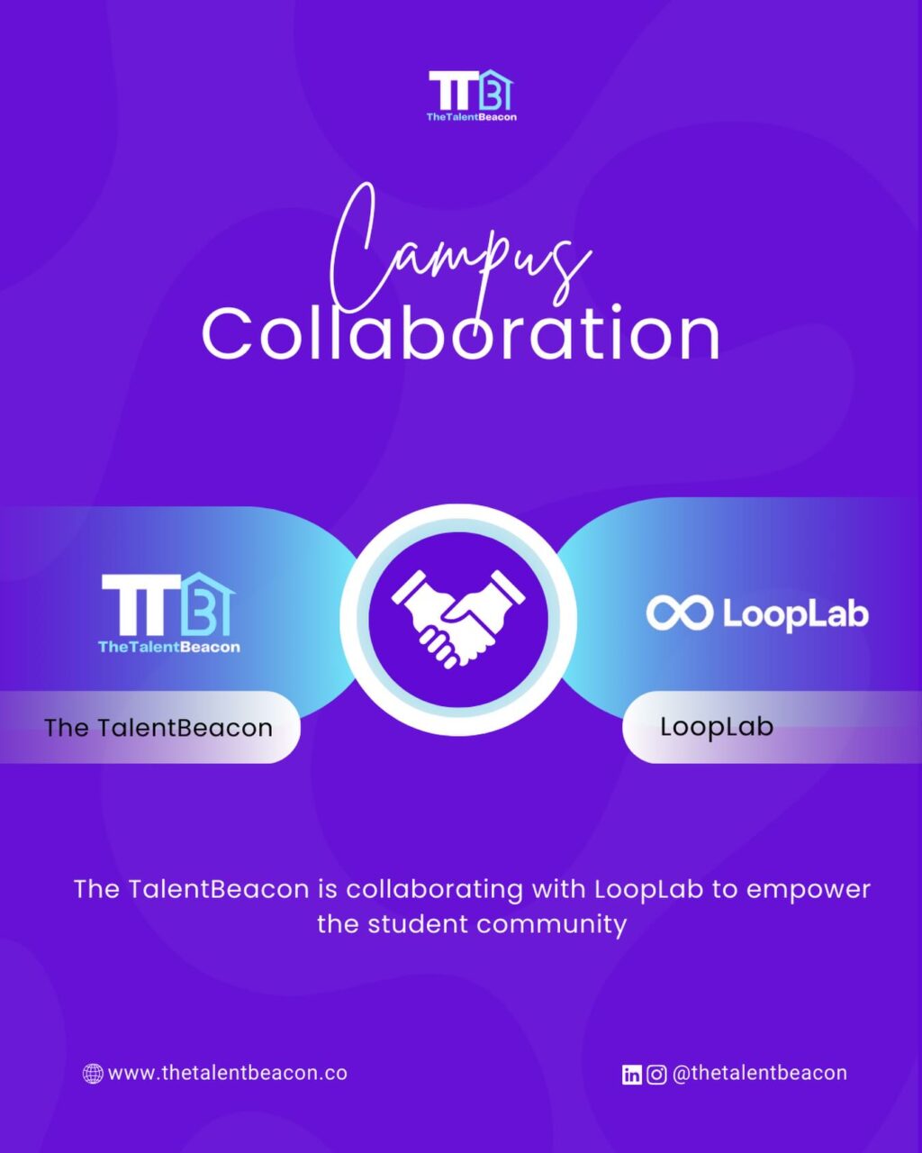 Instagram post from thetalentbeacon. This post is in position 3.